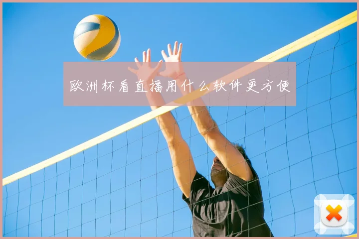 欧洲杯看直播用什么软件更方便